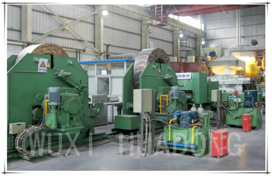 Tembaga Strip Slab Continuous Casting Machine Horisontal Dengan Melting Dan Holding Furnace