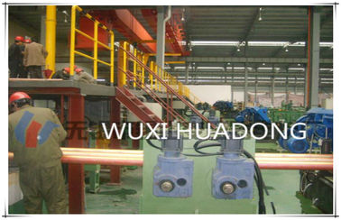 Copper Continuous Casting Machine with ISO9001 Certification, 10 Years Service Life, Productivity 2-6T/Day